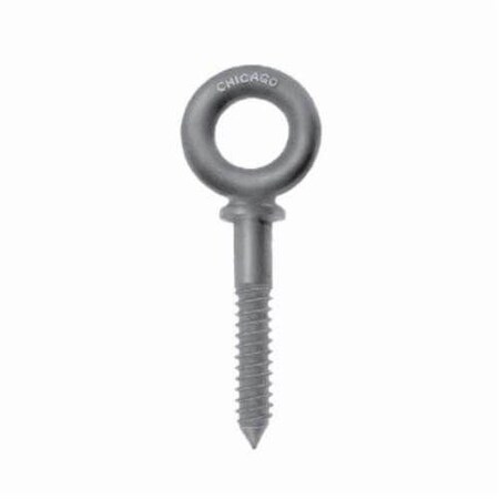 Chicago Hardware Eye Bolt 3/4", 4-1/2 in Shank, 1-1/2 in ID, Steel, Hot Dipped Galvanized 08930 2